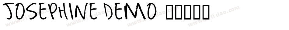 Josephine demo字体转换